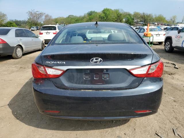 5NPEB4AC7DH636441 - 2013 HYUNDAI SONATA GLS BLUE photo 6