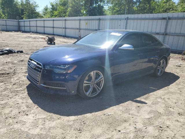 WAUF2AFC3DN139847 - 2013 AUDI S6 BLUE photo 1