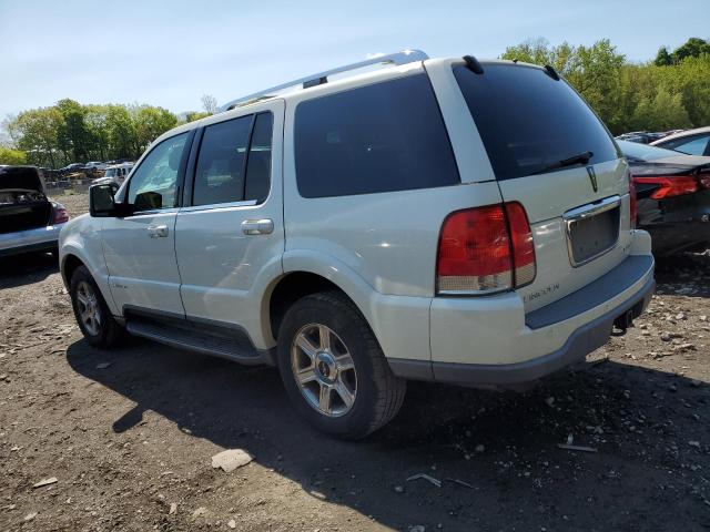 5LMEU88H24ZJ51385 - 2004 LINCOLN AVIATOR 白色 照片 2