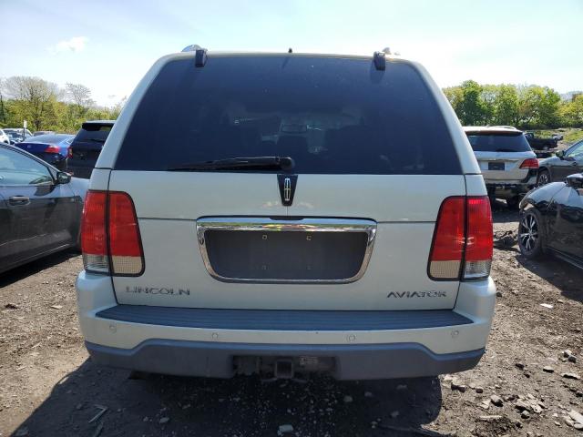 5LMEU88H24ZJ51385 - 2004 LINCOLN AVIATOR 白色 照片 6