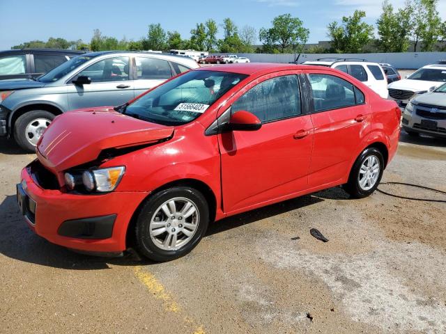 1G1JA5SH8C4147853 - 2012 CHEVROLET SONIC LS 红色 照片 1