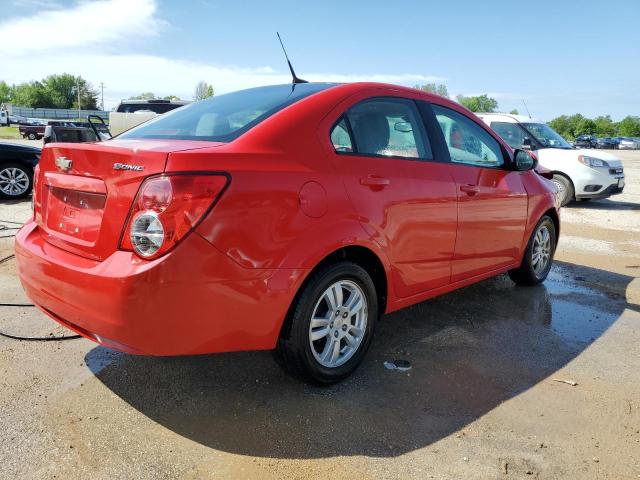 1G1JA5SH8C4147853 - 2012 CHEVROLET SONIC LS 红色 照片 3