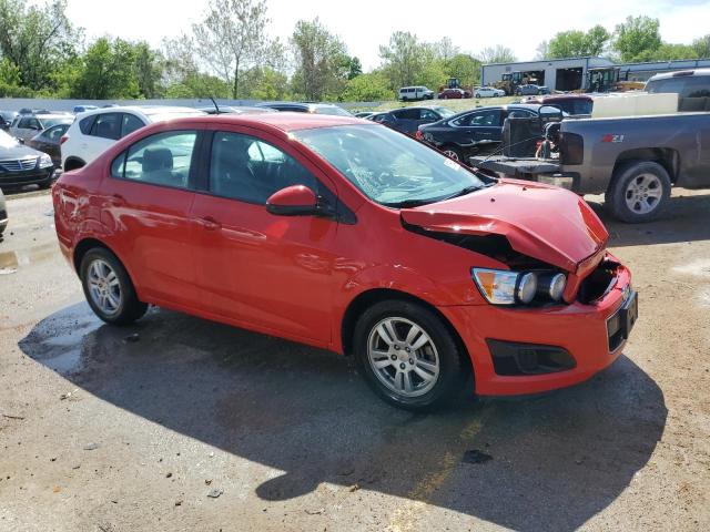 1G1JA5SH8C4147853 - 2012 CHEVROLET SONIC LS 红色 照片 4