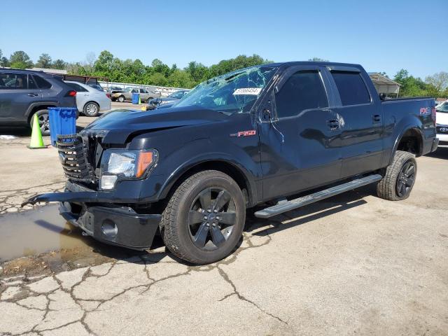 1FTFW1ET1CFA74370 - 2012 FORD F150 SUPERCREW BLACK photo 1