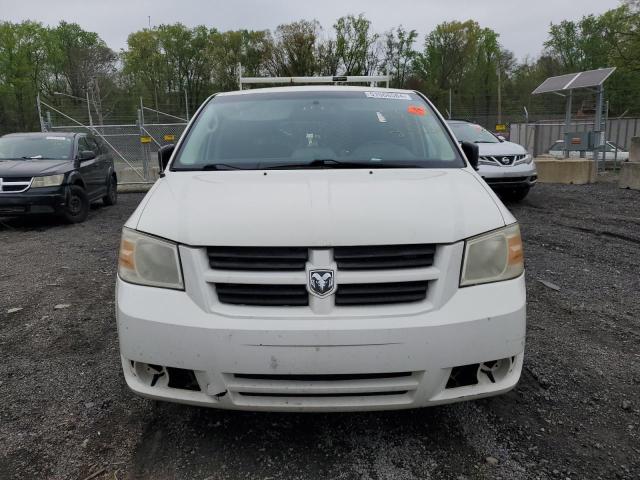 2D4CN1AE3AR145414 - 2010 DODGE GRAND CARA C/V WHITE photo 5