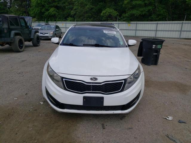 5XXGR4A69DG152006 - 2013 KIA OPTIMA SX WHITE photo 5