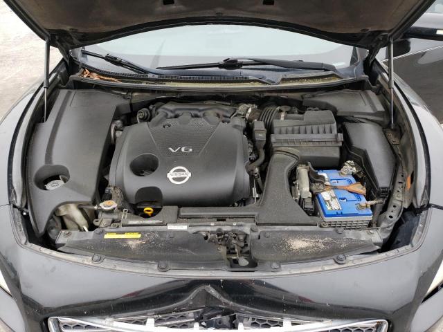 1N4AA51E69C854081 - 2009 NISSAN MAXIMA S BLACK photo 11