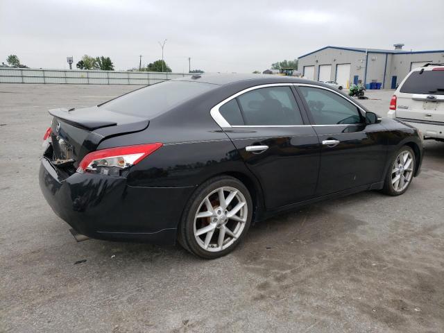 1N4AA51E69C854081 - 2009 NISSAN MAXIMA S BLACK photo 3