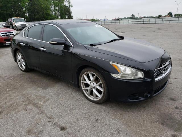 1N4AA51E69C854081 - 2009 NISSAN MAXIMA S BLACK photo 4