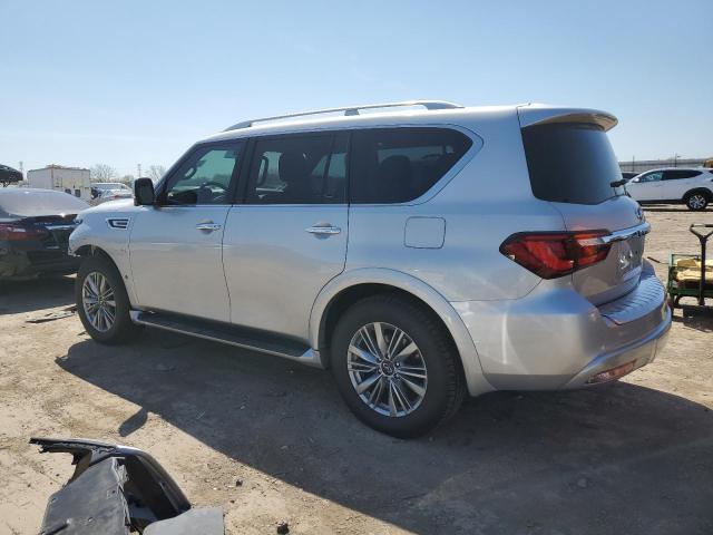 JN8AZ2NF8L9701604 - 2020 INFINITI QX80 LUXE SILVER photo 2