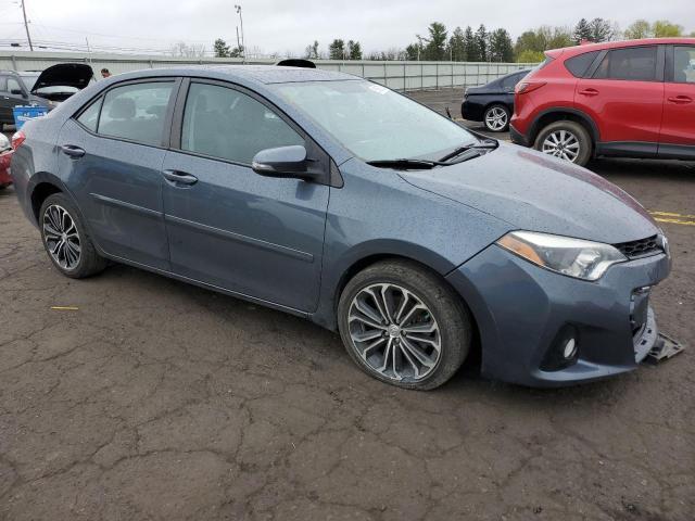 2T1BURHE0GC689328 - 2016 TOYOTA COROLLA L GRAY photo 4