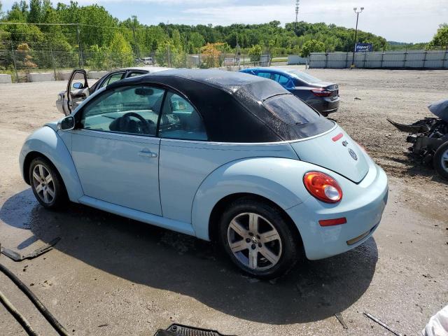 3VWRF31Y66M322026 - 2006 VOLKSWAGEN NEW BEETLE CONVERTIBLE OPTION PACKAGE 1 TURQUOISE photo 2