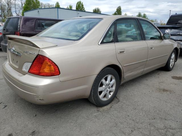 4T1BF28B82U231017 - 2002 TOYOTA AVALON XL TAN photo 3