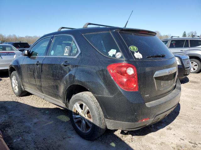 2GNFLCEK8C6146453 - 2012 CHEVROLET EQUINOX LS BLACK photo 2