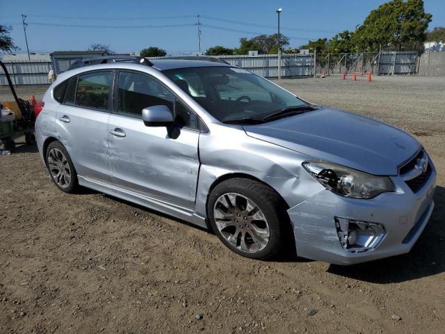 JF1GPAL63E8275618 - 2014 SUBARU IMPREZA SPORT PREMIUM SILVER photo 4