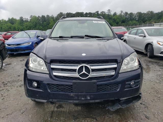 4JGBF71E38A358768 - 2008 MERCEDES-BENZ GL 450 4MATIC BLUE photo 5