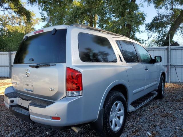 5N1AA08D38N626970 - 2008 NISSAN ARMADA SE SILVER photo 3