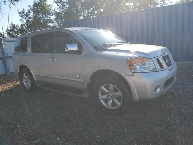 5N1AA08D38N626970 - 2008 NISSAN ARMADA SE SILVER photo 4