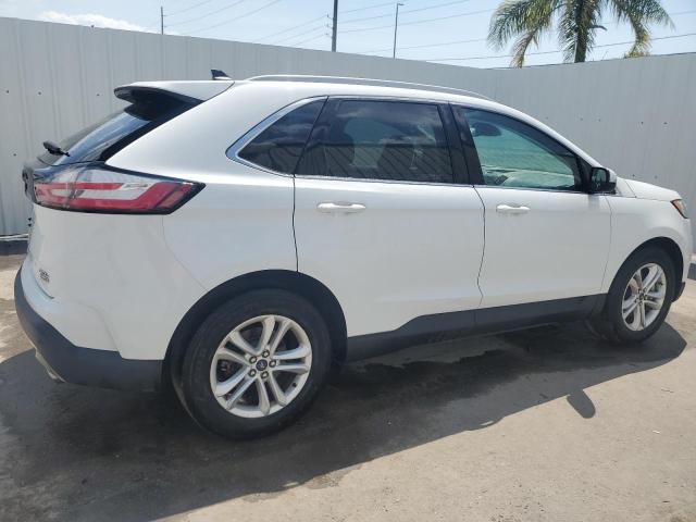 2FMPK4J96LBB13558 - 2020 FORD EDGE SEL WHITE photo 3