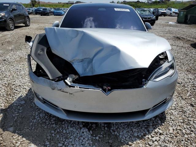 5YJSA1E20HF191499 - 2017 TESLA MODEL S 银色 照片 5