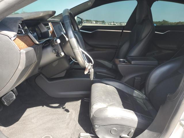 5YJSA1E20HF191499 - 2017 TESLA MODEL S 银色 照片 7