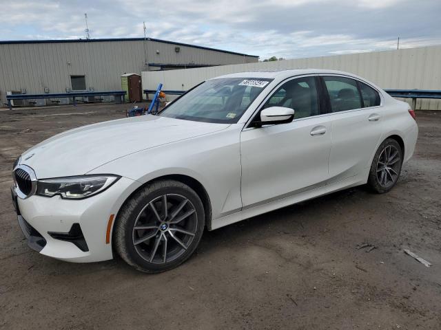 3MW5R7J09M8C17672 - 2021 BMW 330XI Biały zdjęcie 1