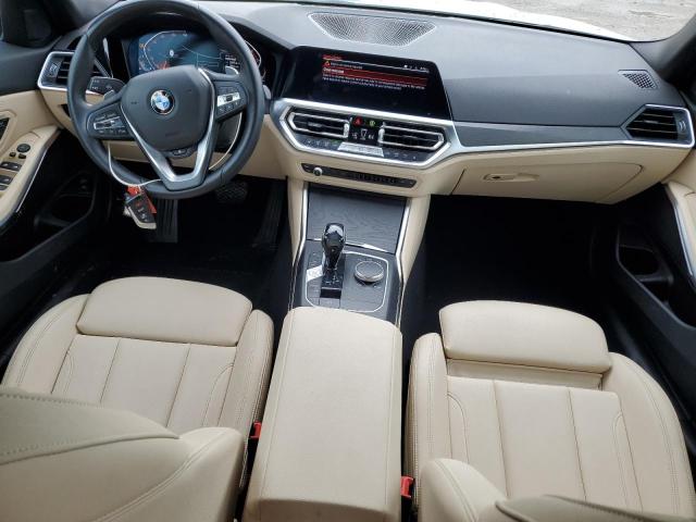 3MW5R7J09M8C17672 - 2021 BMW 330XI Biały zdjęcie 8