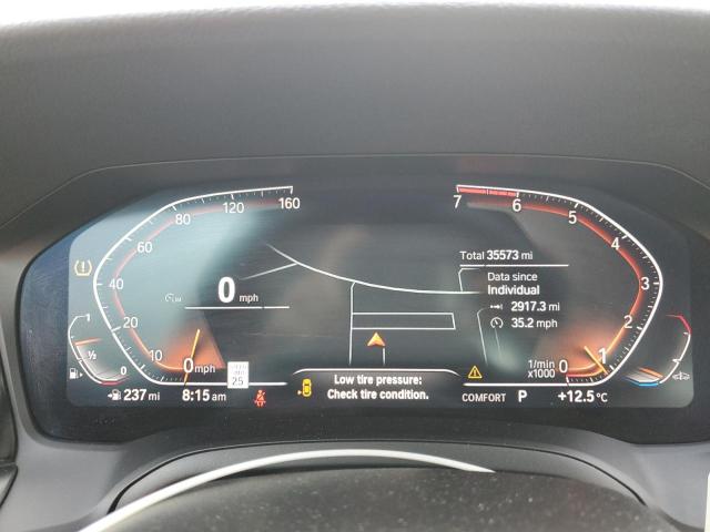 3MW5R7J09M8C17672 - 2021 BMW 330XI Biały zdjęcie 9