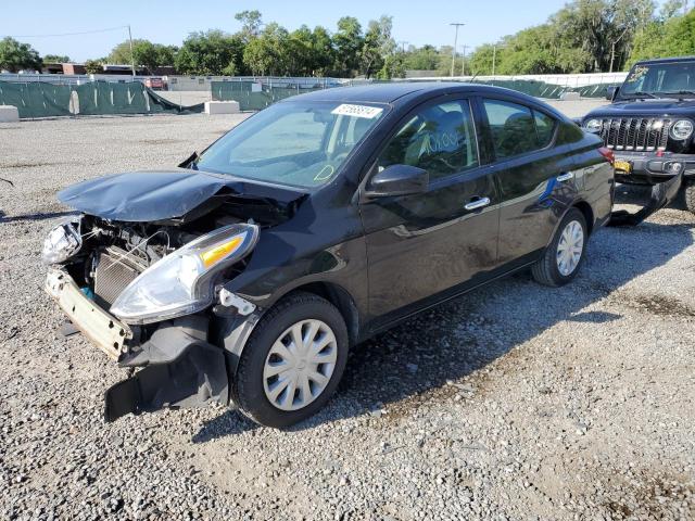 3N1CN7AP2JL808540 - 2018 NISSAN VERSA S BLACK photo 1