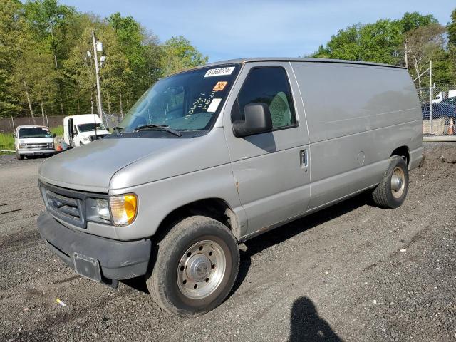 1FTSE34L73HA35351 - 2003 FORD ECONOLINE E350 SUPER DUTY VAN GRAY photo 1