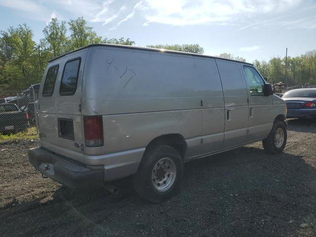 1FTSE34L73HA35351 - 2003 FORD ECONOLINE E350 SUPER DUTY VAN GRAY photo 3