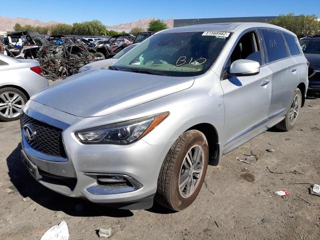 5N1DL0MM4KC531222 - 2019 INFINITI QX60 LUXE SILVER photo 2