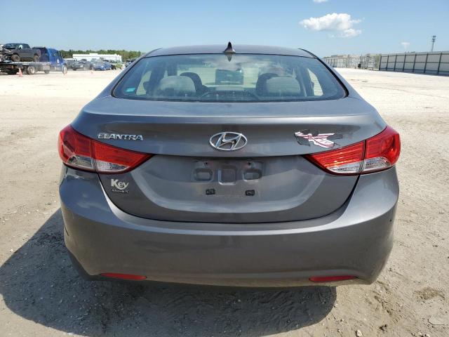 5NPDH4AE3DH416953 - 2013 HYUNDAI ELANTRA GLS GRAY photo 6