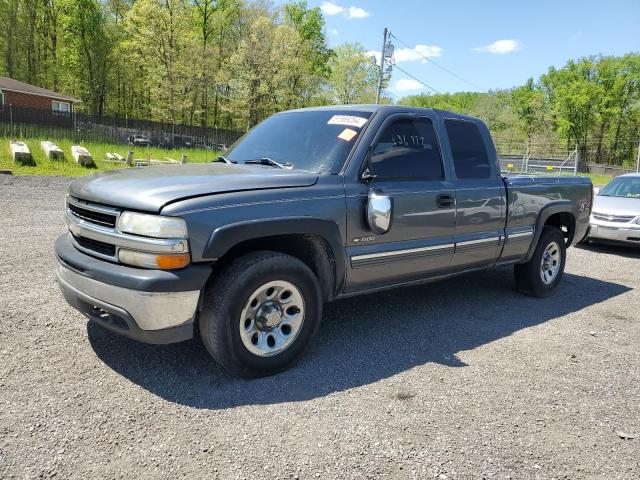 1GCEK19T61E151612 - 2001 CHEVROLET SILVERADO K1500 GRAY photo 1