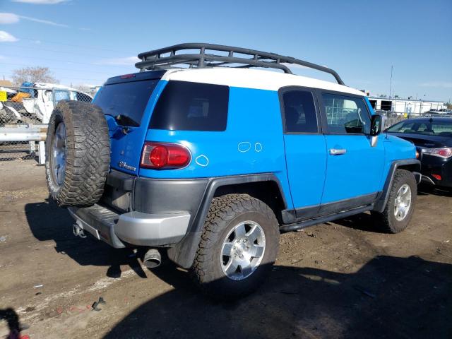 JTEBU11F170083935 - 2007 TOYOTA FJ CRUISER BLUE photo 3