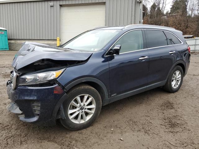 5XYPGDA31LG636399 - 2020 KIA SORENTO L BLUE photo 1