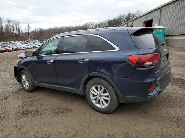 5XYPGDA31LG636399 - 2020 KIA SORENTO L BLUE photo 2