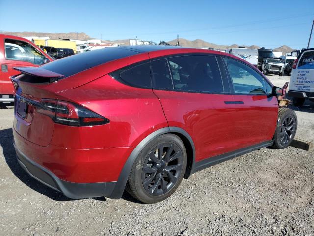 7SAXCDE56PF427151 - 2023 TESLA MODEL X RED photo 3