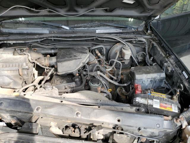 5TETX22N76Z235906 - 2006 TOYOTA TACOMA ACCESS CAB შავი ფოტო 11