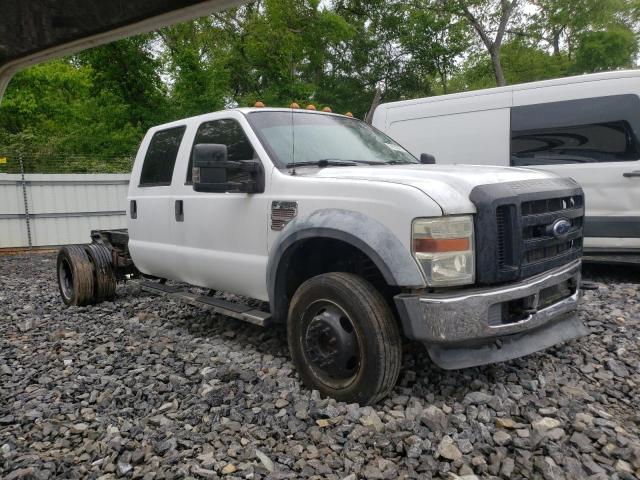 1FDXW4HR4AEA72746 - 2010 FORD F450 SUPER DUTY WHITE photo 1