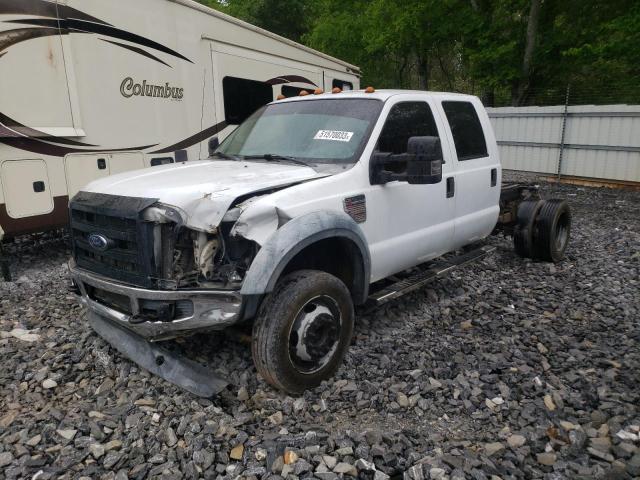 1FDXW4HR4AEA72746 - 2010 FORD F450 SUPER DUTY WHITE photo 3