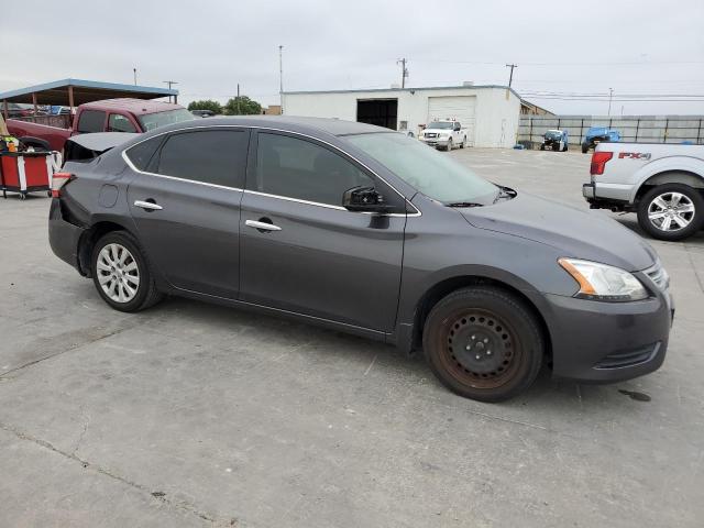 3N1AB7AP1EY300035 - 2014 NISSAN SENTRA S CHARCOAL photo 4