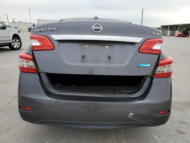 3N1AB7AP1EY300035 - 2014 NISSAN SENTRA S CHARCOAL photo 6