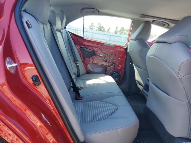 4T1G11BK0RU119250 - 2024 TOYOTA CAMRY SE NIGHT SHADE RED photo 10