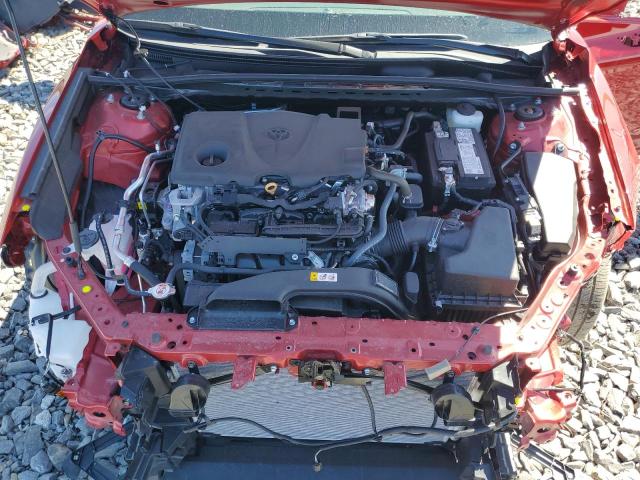 4T1G11BK0RU119250 - 2024 TOYOTA CAMRY SE NIGHT SHADE RED photo 11