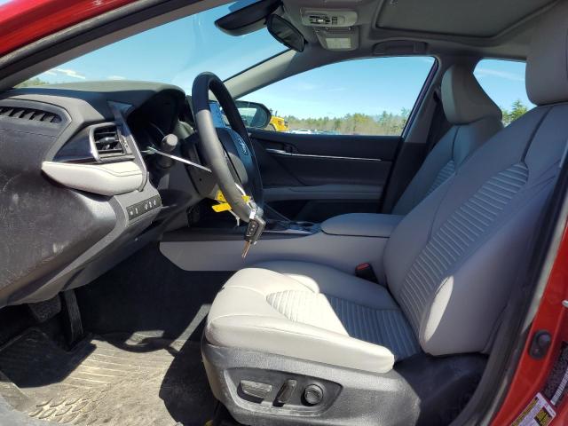 4T1G11BK0RU119250 - 2024 TOYOTA CAMRY SE NIGHT SHADE RED photo 7