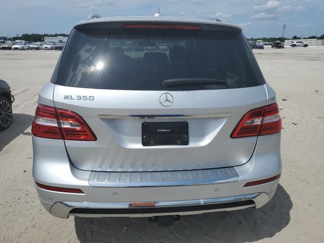 4JGDA5JB8FA601585 - 2015 MERCEDES-BENZ ML 350 SILVER photo 6