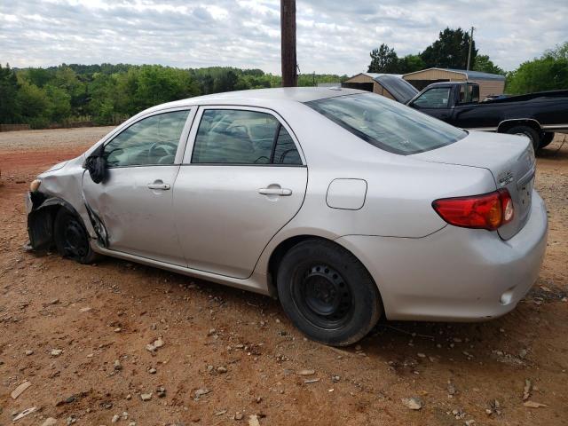 1NXBU40E79Z135042 - 2009 TOYOTA COROLLA BASE SILVER photo 2