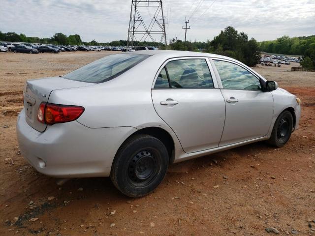 1NXBU40E79Z135042 - 2009 TOYOTA COROLLA BASE SILVER photo 3