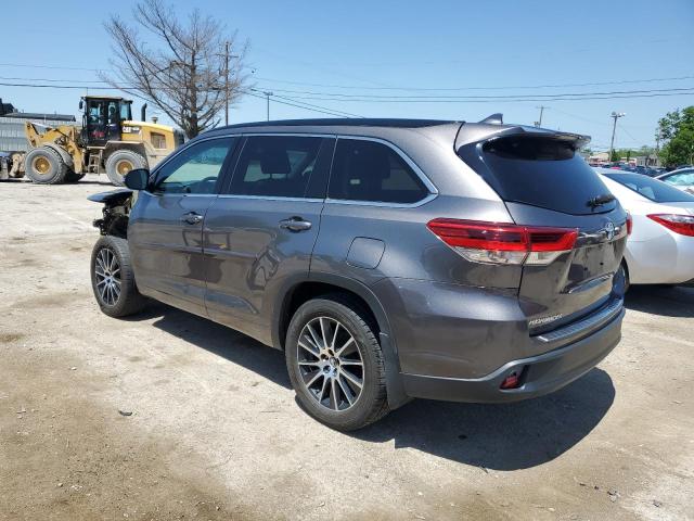 5TDJZRFH4JS817658 - 2018 TOYOTA HIGHLANDER SE GRAY photo 2